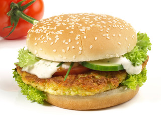 Vegetarischer Burger