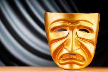 Masks with the theatre concept