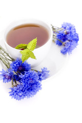 tea with mint