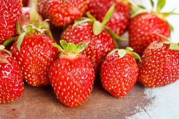 fresh strawberries