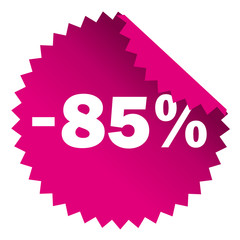 Minus 85 %