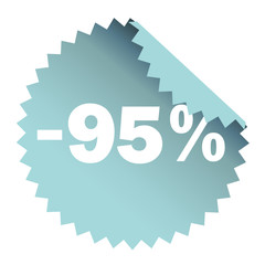 Minus 95 %