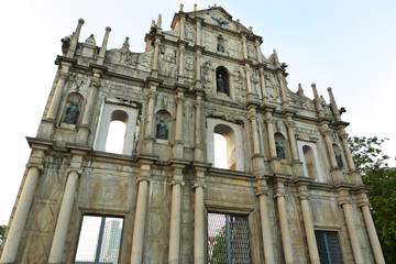 Saint Paul church in Macau