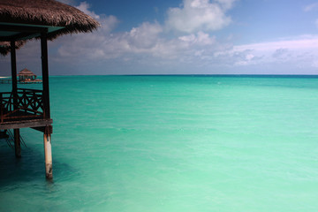 Waterbungalow maldives island