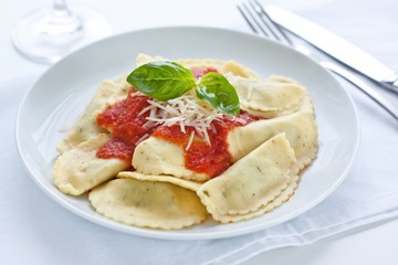Pasta mit Tomatensoße