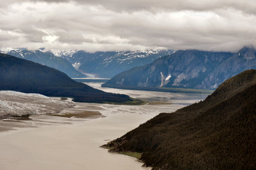 Fototapeta na wymiar Alaskan Glaciers