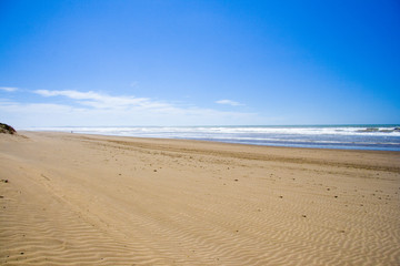 Fototapeta na wymiar Plaża El Jadida