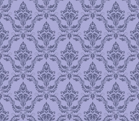 seamless damask pattern