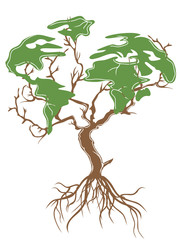 green earth tree