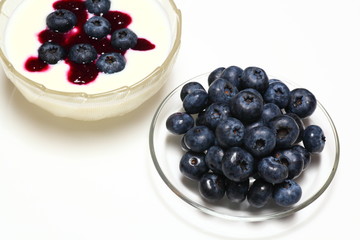 ブルーベリーヨーグルト