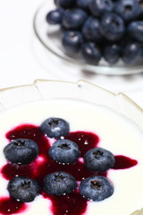 ブルーベリーヨーグルト