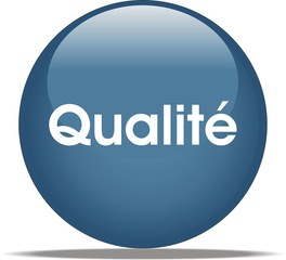 bouton qualité