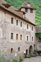 Teilansicht von Schloss Runkelstein bei Bozen, Südtirol