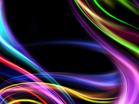 abstract wavy colorful design backdrop
