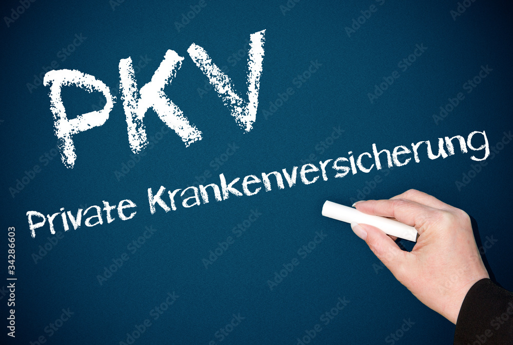 Poster PKV Private Krankenversicherung