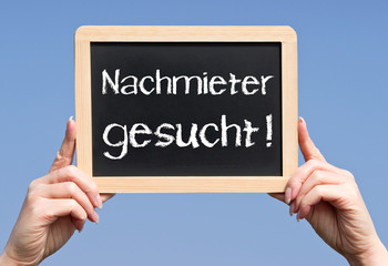 Nachmieter gesucht
