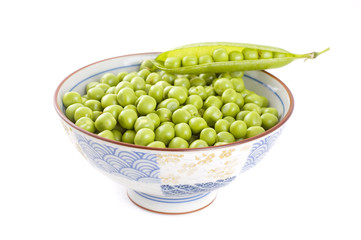 fresh green peas