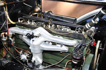 Obraz premium Car engine
