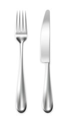 Table knife and fork