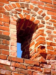 Loophole in city wall