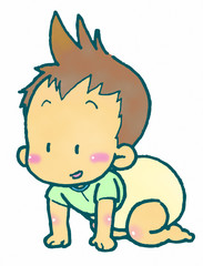 赤ちゃん はいはい