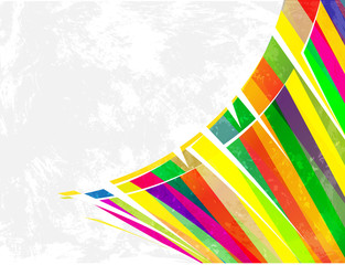 artistic geometric colorful background