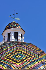Alghero, cupola della Chiesa di san Michele
