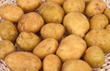 Fresh potatoes