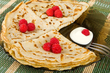 Fresh pancakes