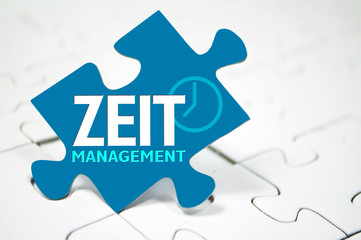 Puzzle mit Zeitmanagement