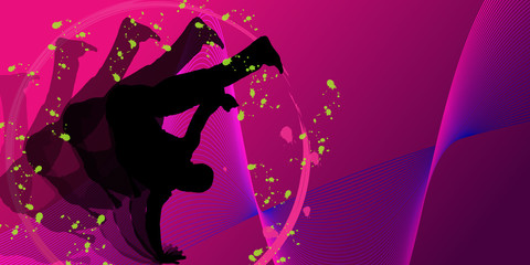 Grunge party background