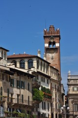 Naklejka premium Verona Italy city view