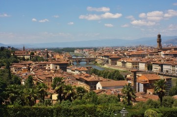 Fototapeta na wymiar Florence Italy city view