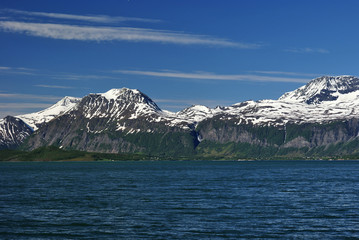 Fototapeta na wymiar Panorama Troms?