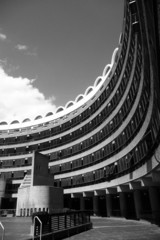 Curved Building In The Barbican
