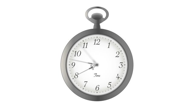 5 vor 12 - Klassische Taschenuhr