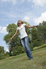 Fototapeta premium breathing fresh air
