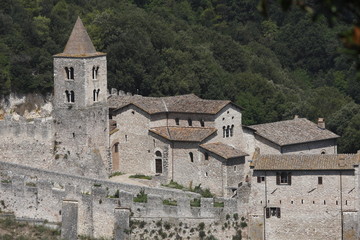 Obraz premium Narni, Abbazia di San Cassiano,