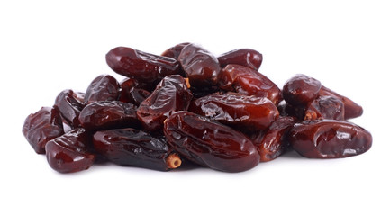 Dates isolated on white background