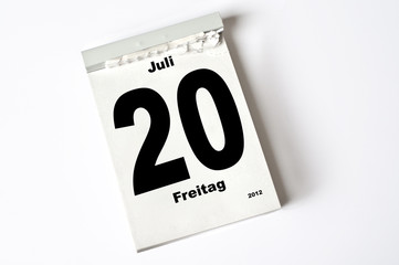 20. Juli 2012