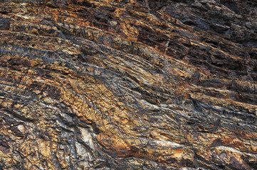 Roccia contenente alte quantità di ferro