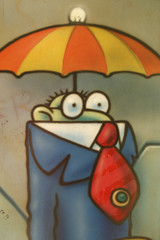 Obrazy na Plexi  parasolka