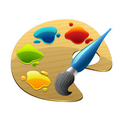 Vector Paint Tool Illustration