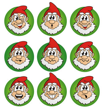Garden Gnome Emoticons