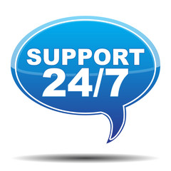 SUPPORT 24 7 ICON