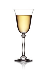 Glass of white wine