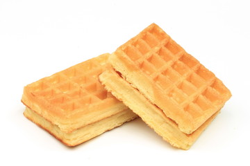 Vier Waffeln