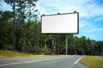 Billboard on Country Road