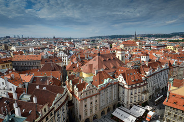 Toits de Prague