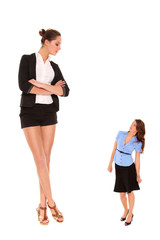 Machtkampf Groß gegen Klein